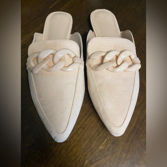 Women’s flat, backless mules - Picture 4 of 4